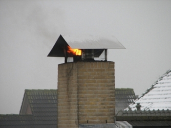 Schoorsteenbrand Schoorsteenbrand